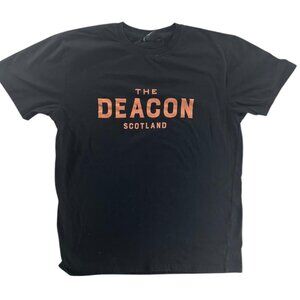 The Deacon Scotland Shirt Black Size S Short Sleeve